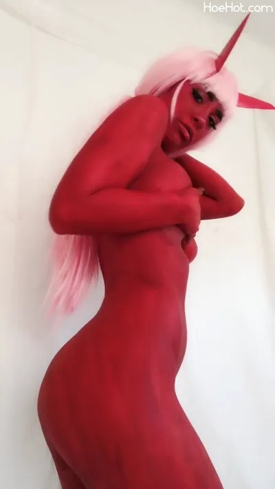 Indigo White - Zero Two nude cosplay leaked 184198