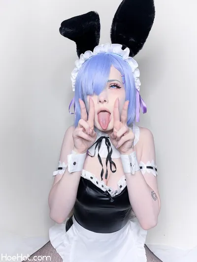 Bunni Lynn - Bunny Suit Rem nude cosplay leaked 327206