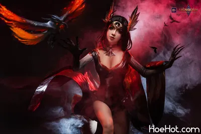 Arena of Valor Cosplay Natalya Burning Embers nude cosplay leaked 96032