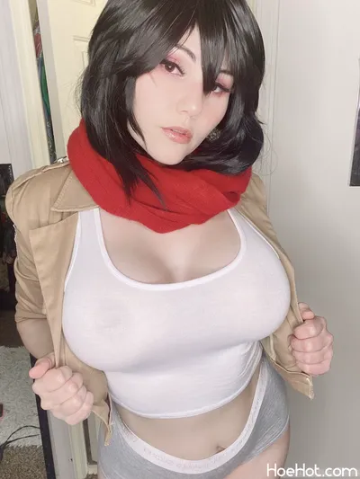 Kobaebeefboo - Mikasa nude cosplay leaked 456682