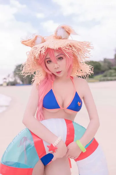 Foxtato - Tamamo nude cosplay leaked 140793