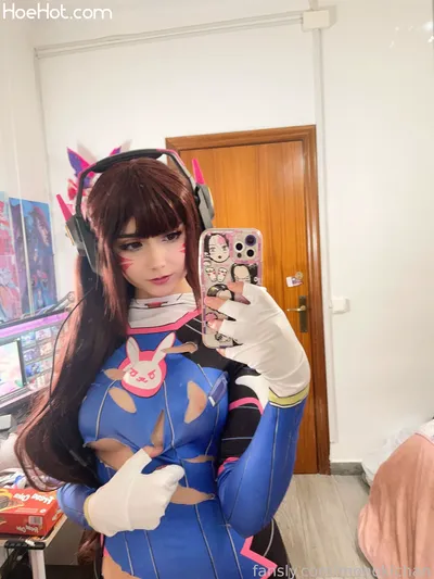 Monoki Chan - D.Va (Selfie Set) nude cosplay leaked 94166