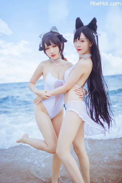 抖娘利世 - Atago &amp; Takao nude cosplay leaked 434946