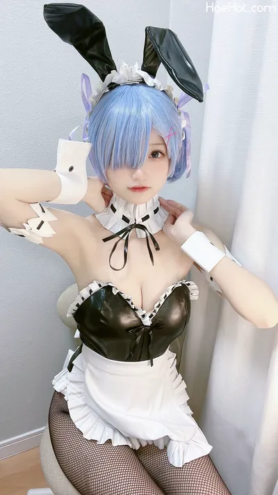 [千阳] バニーレムりん💙 nude cosplay leaked 356188