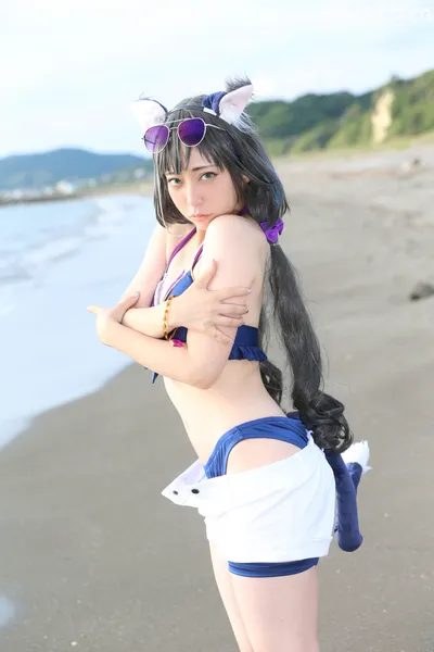 Mami Hoshino - Kyaru nude cosplay leaked 53854