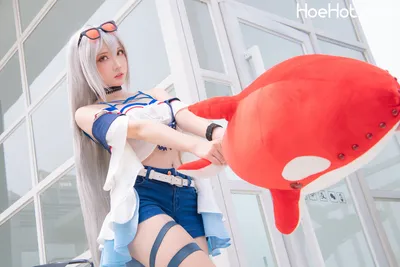 瓜希酱 - Skadi Waverider (Arknights) nude cosplay leaked 325988