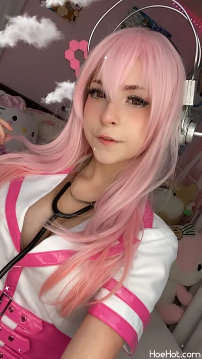 Melondoki - Super Sonico Nurse nude cosplay leaked 275963