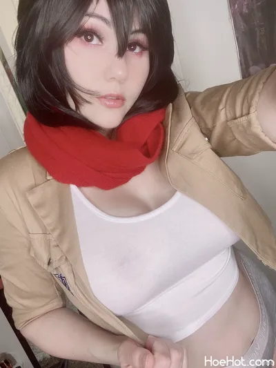 Kobaebeefboo - Mikasa nude cosplay leaked 456672