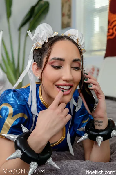 [VRCosplayX] Chloe Amour as Chun-Li nude cosplay leaked 67123