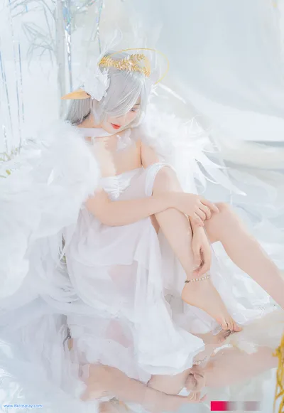 [喵喵的喵吖] 翅膀坠落 Fallen Angel nude cosplay leaked 8181