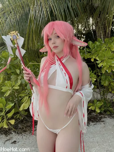 Caticornplay - Yae Miko bikini nude cosplay leaked 400411