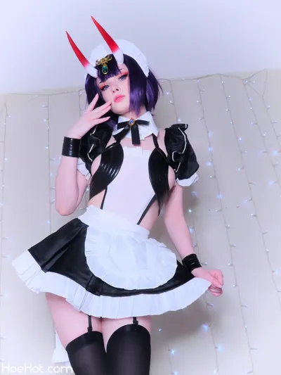 Bunni Lynn - Shuten Douji Maid nude cosplay leaked 325943