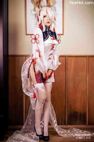 Megumi Koneko - Shiranui Qipao nude cosplay leaked 378860