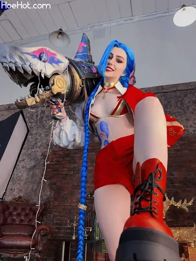 Mik Allen - Jinx Xmas nude cosplay leaked 348003