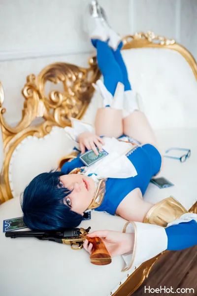 Usatame Naoto in Coronet Armor nude cosplay leaked 383089