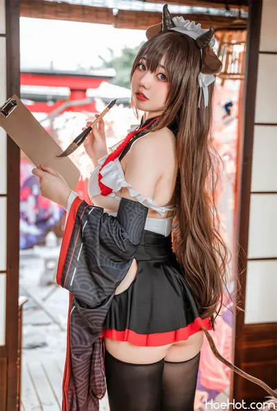 [啊日日_Ganlory] 碧蓝航线 迷糊女仆 nude cosplay leaked 163933