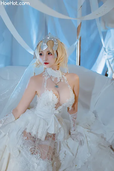 二佐Nisa - Jeanne Darc Bride nude cosplay leaked 471218