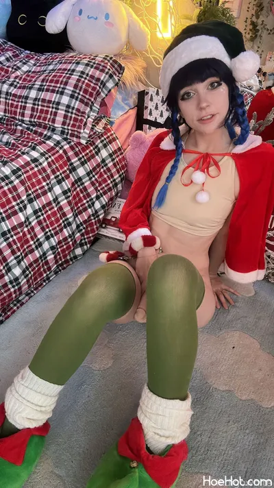 Indigo White - Christmas Bard nude cosplay leaked 107704