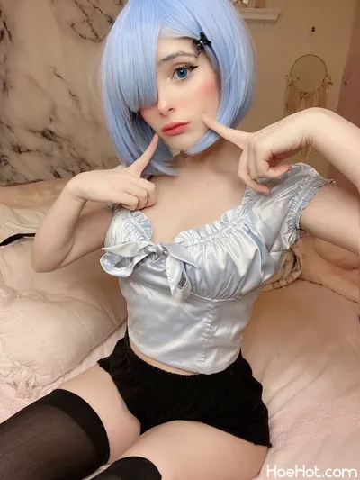 ItsCandyCloud - Rem E-Girl nude cosplay leaked 276221