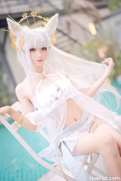 【花柒Hana】NO.06 白金泳装 nude cosplay leaked 613922