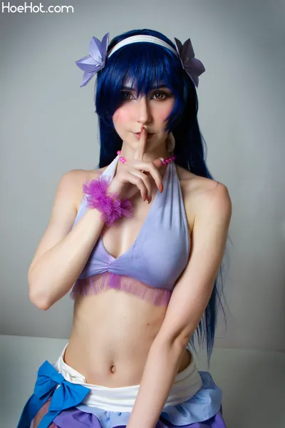 NatsumiPon - Umi Sonoda Bikini nude cosplay leaked 378037