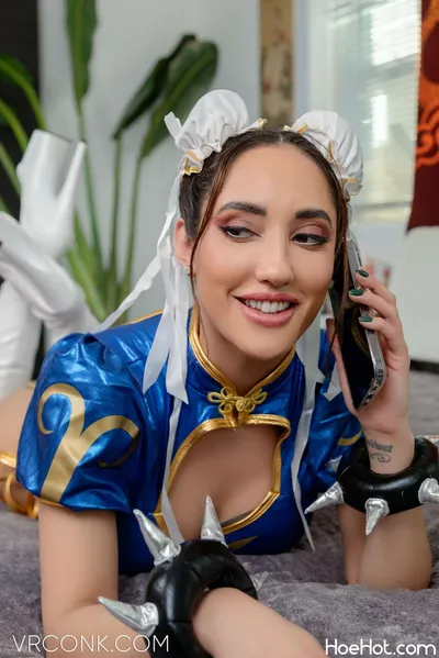 [VRCosplayX] Chloe Amour as Chun-Li nude cosplay leaked 67125