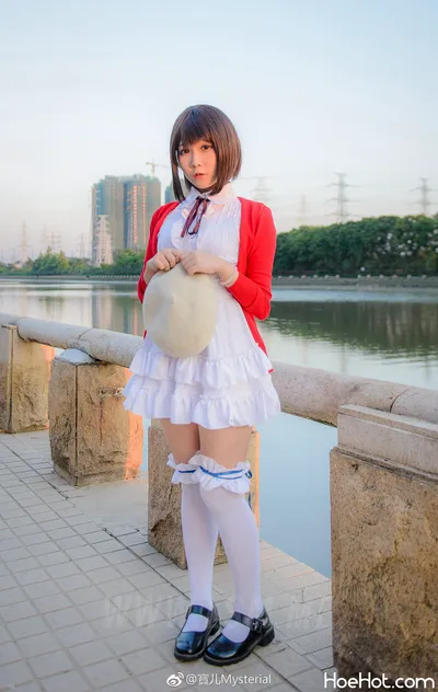 [寶儿Mysterial] 加藤惠cos正片和索尼子花嫁版 nude cosplay leaked 486141