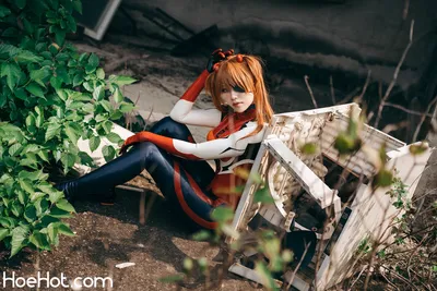 絕對薙肉-Niwa Nagi cosplayer Asuka Langley nude cosplay leaked 624035