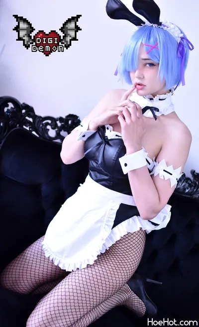 Digi Demon - Bunny Rem nude cosplay leaked 526597