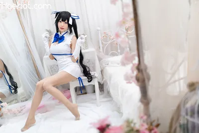 香草喵露露 - 赫斯提亚 nude cosplay leaked 523040