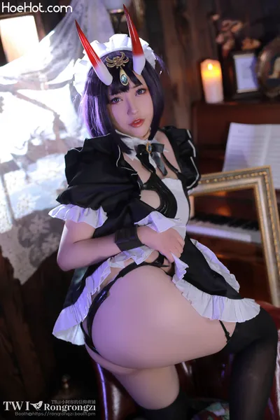 Rongrongzi 小容仔咕咕咕w : 酒吞童子女仆 nude cosplay leaked 628529