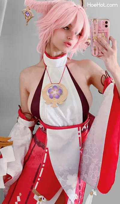 Otterother - Yae Miko nude cosplay leaked 36311