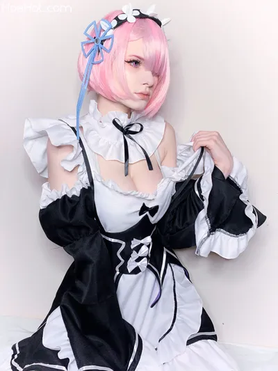 Bunni Lynn - Ram Maid nude cosplay leaked 320875