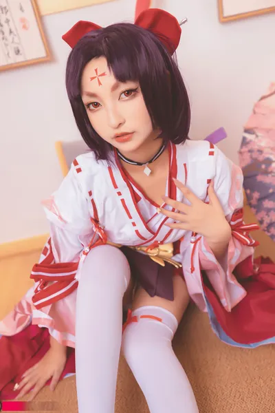 神楽坂真冬 妖刀姬 nude cosplay leaked 11829