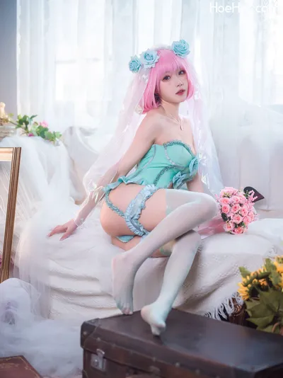 阿包也是兔娘 -王女梦梦 婚纱内衣 nude cosplay leaked 186154