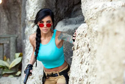 Alex Zedra - Lara Croft nude cosplay leaked 50489