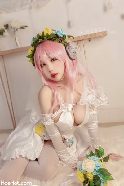 [貓田聖奈奈(桃之啾啾)] 索尼子十周年花嫁 nude cosplay leaked 86253