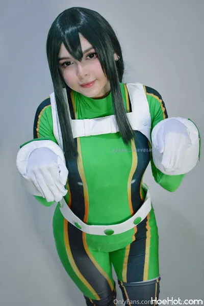 Sarah Carvalho - Tsuyu Asui nude cosplay leaked 604008