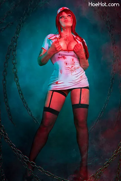 Nurse Makima (Chainsaw Man) by Alice nude cosplay leaked 600967