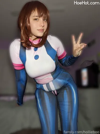 Hollieboo - Ochaco nude cosplay leaked 51887