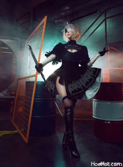 [叉子宝宝_  ] 2B 尼尔机械纪元 nude cosplay leaked 448595