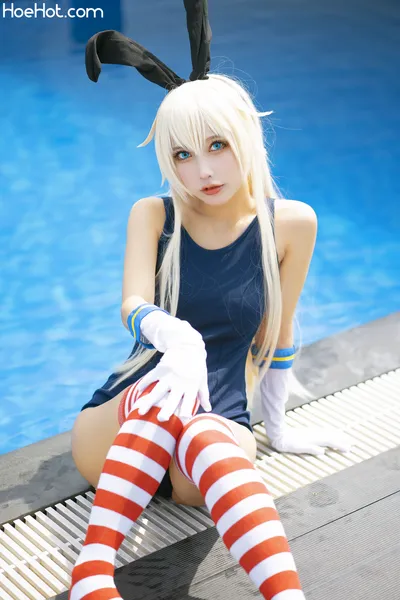 MingTao 明桃 - Shimakaze Swimsuit nude cosplay leaked 439457