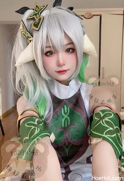 桃谷若姬子 - 纳西妲 nude cosplay leaked 380219