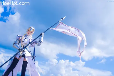 青青子Js NO.001 白贞 FGO White Joan of Arc nude cosplay leaked 507131