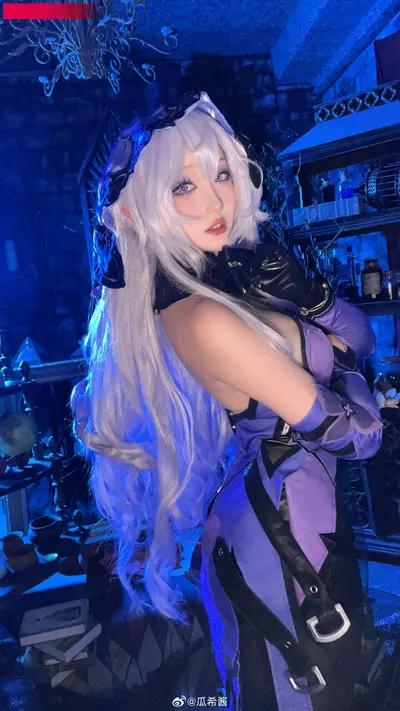 瓜希酱 - 微博集锦cross corenagleringf:glovesf:makeupguaxichannon-nude nude cosplay leaked 21154