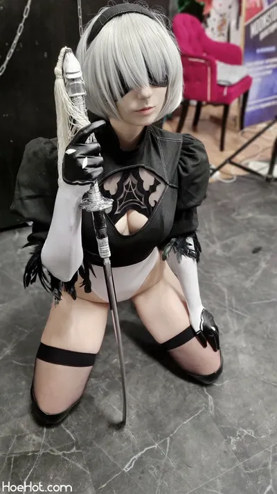 AGflower - 2B nude cosplay leaked 388270