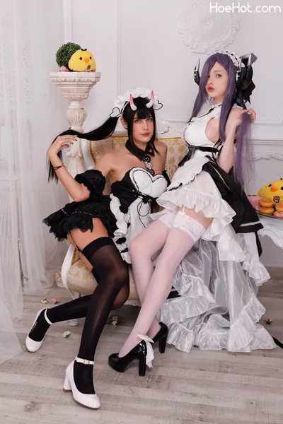 Hidori Rose &amp; Jean Wanwan - August von Parseval &amp; Noshiro nude cosplay leaked 118096