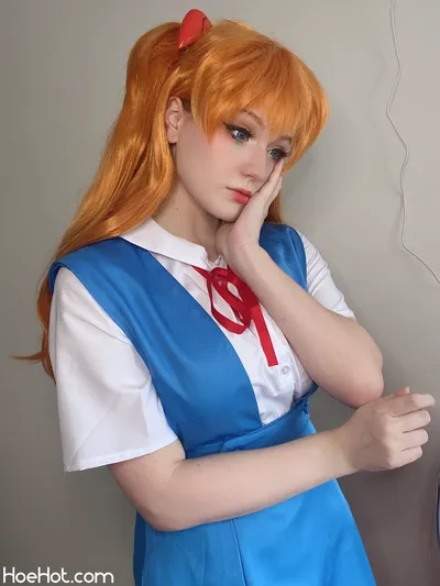 Satin Stars - Asuka Langley schoolgirl nude cosplay leaked 249185