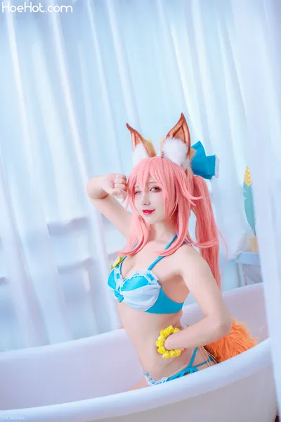 [九曲Jean] FGO泳装本 FGO Swimsuit nude cosplay leaked 327498