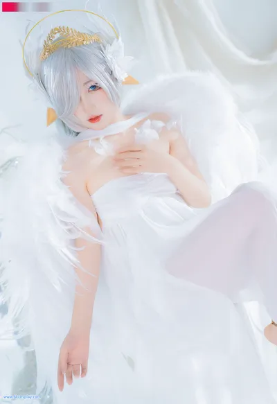 [喵喵的喵吖] 翅膀坠落 Fallen Angel nude cosplay leaked 8160